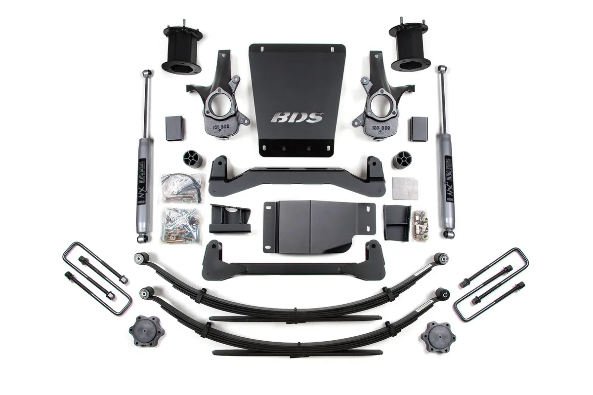 6 Inch Lift Kit | Chevy Silverado Or Gmc Sierra 1500 (07-13) 4Wd 4