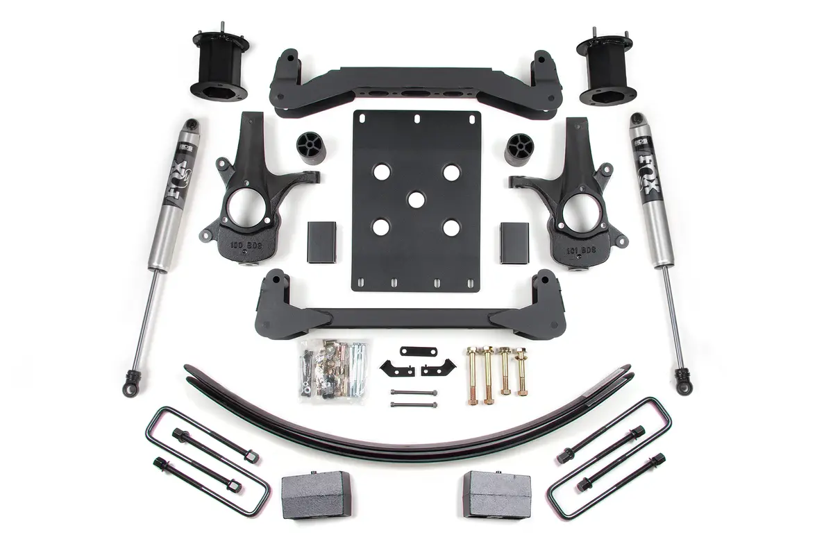 6 Inch Lift Kit | Chevy Silverado Or Gmc Sierra 1500 (07-13) 2Wd 2