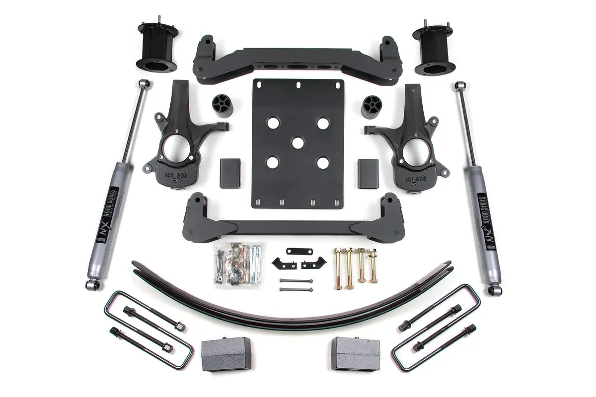6 Inch Lift Kit | Chevy Silverado Or Gmc Sierra 1500 (07-13) 2Wd 2