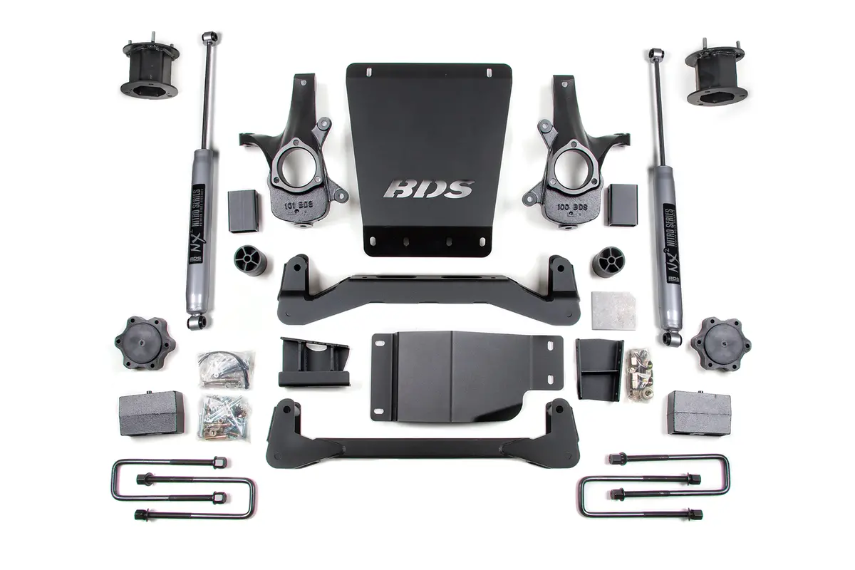 4.5 Inch Lift Kit | Chevy Silverado Or Gmc Sierra 1500 (07-13) 4Wd 4
