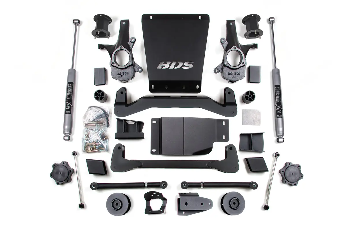 4.5 Inch Lift Kit | Chevy/Gmc Avalanche, Suburban, Tahoe, Or Yukon 1500 (07-14) 4Wd 2