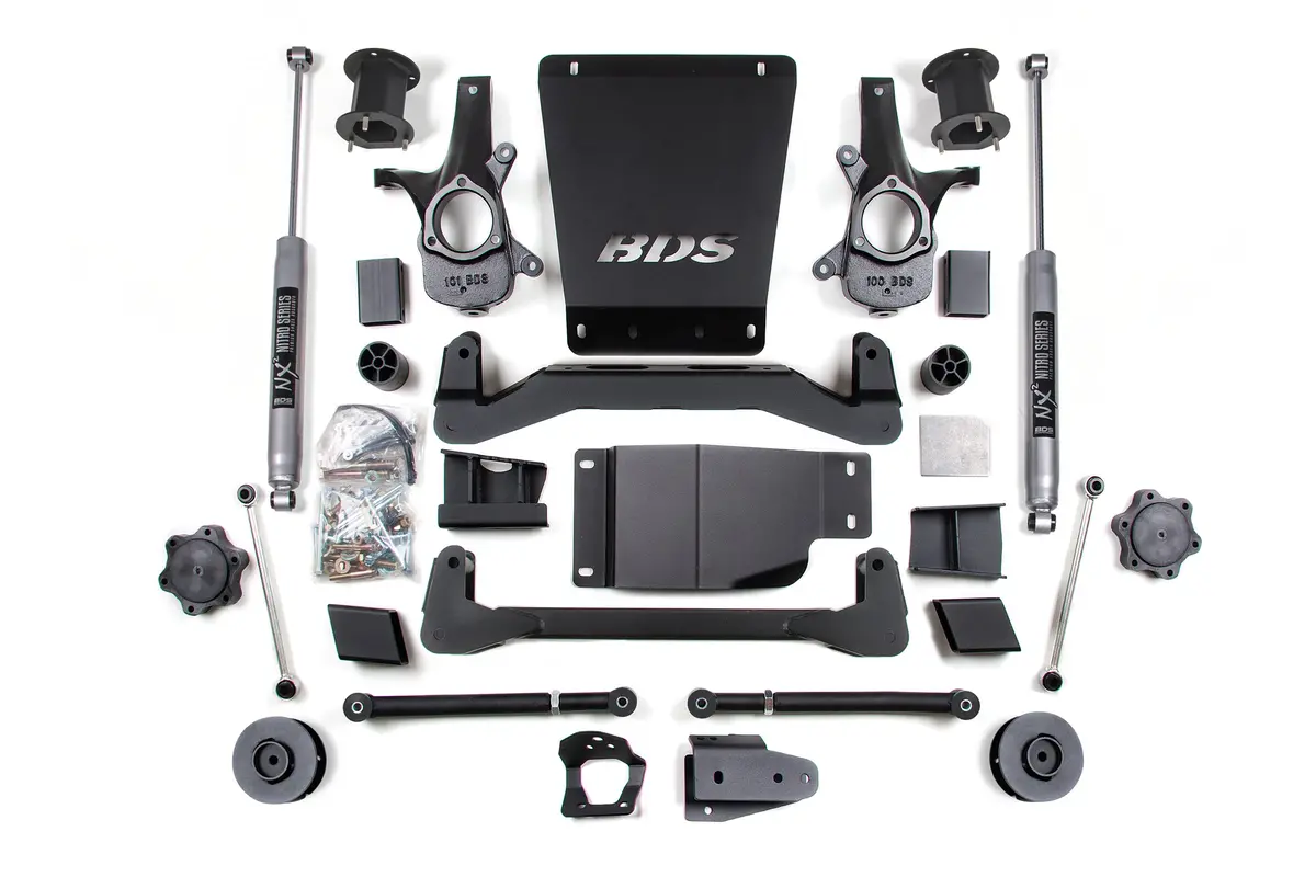 4.5 Inch Lift Kit | Chevy/Gmc Avalanche, Suburban, Tahoe, Or Yukon 1500 (07-14) 4Wd 4