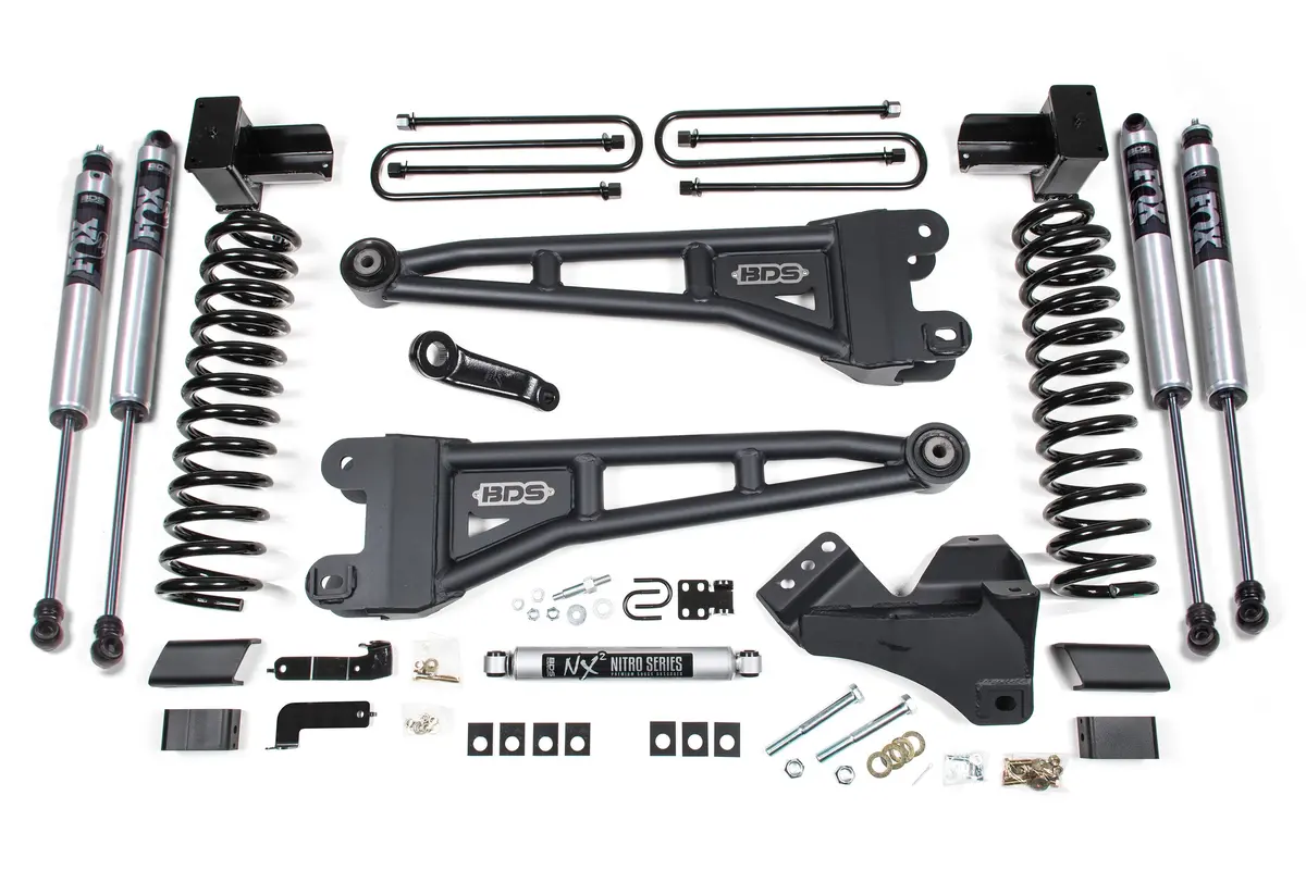 4 Inch Lift Kit W/ Radius Arm | Ford F350 Super Duty Drw (17-19) 4Wd | Diesel 2