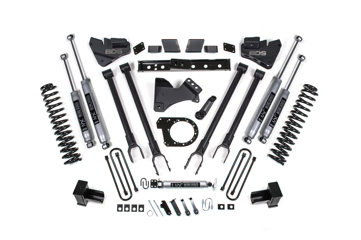 6 Inch Lift Kit W/ 4-Link | Ford F350 Super Duty Drw (20-22) 4Wd | Diesel 2