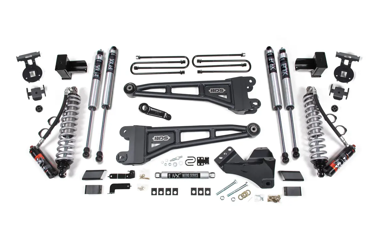 5 Inch Lift Kit W/ Radius Arm | Fox 2.5 Performance Elite Coil-Over Conversion | Ford F250/F350 Super Duty (20-22) 4Wd | Diesel 1