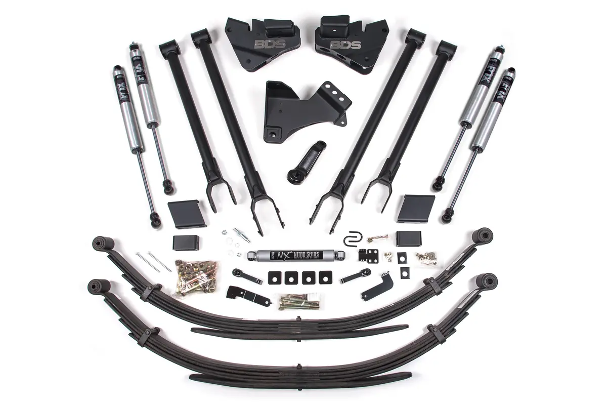 4 Inch Lift Kit | 4-Link Conversion | Ford F250 / F350 Super Duty (17-19) 4Wd | Gas 3