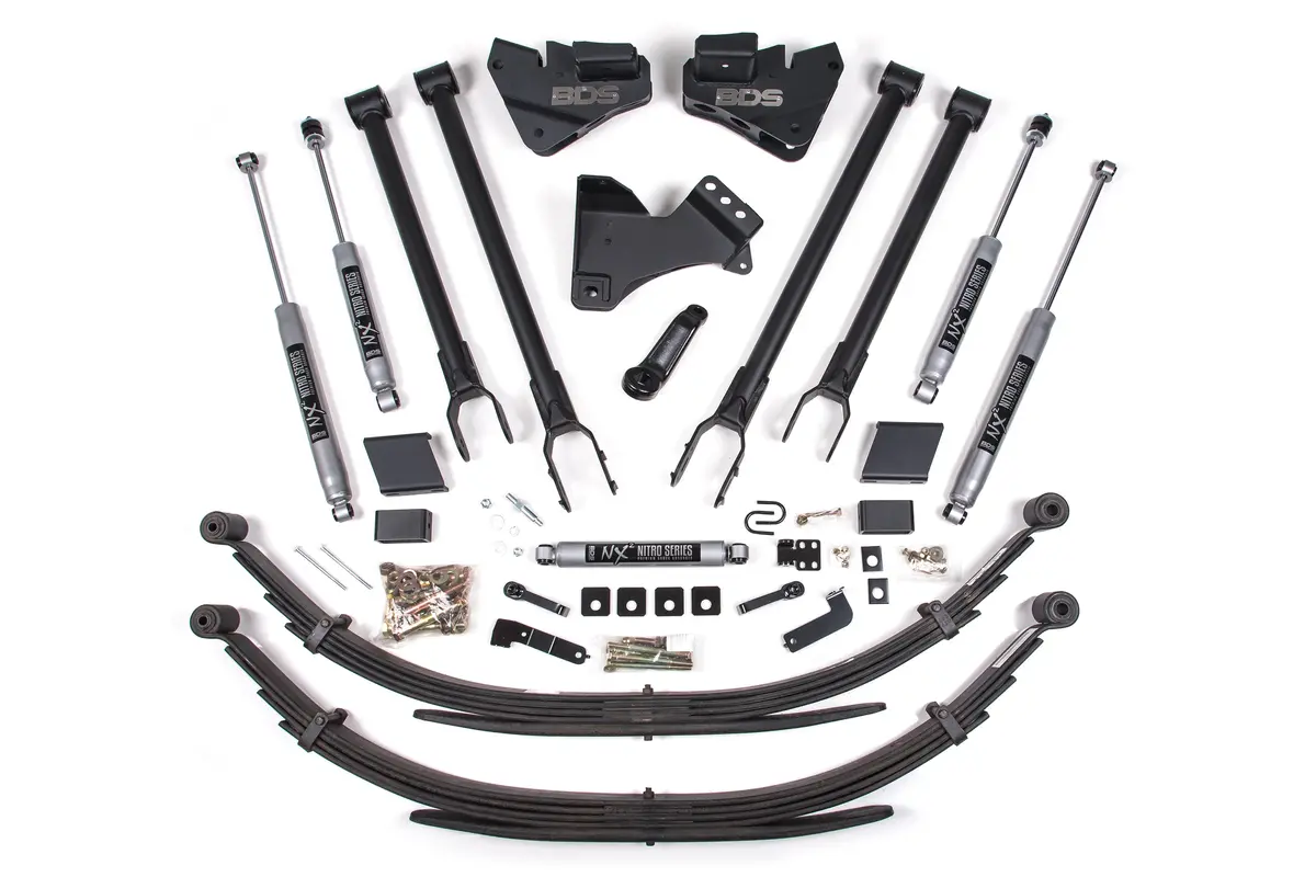 5 Inch Lift Kit W/ 4-Link | Ford F250/F350 Super Duty (20-22) 4Wd | Diesel 4