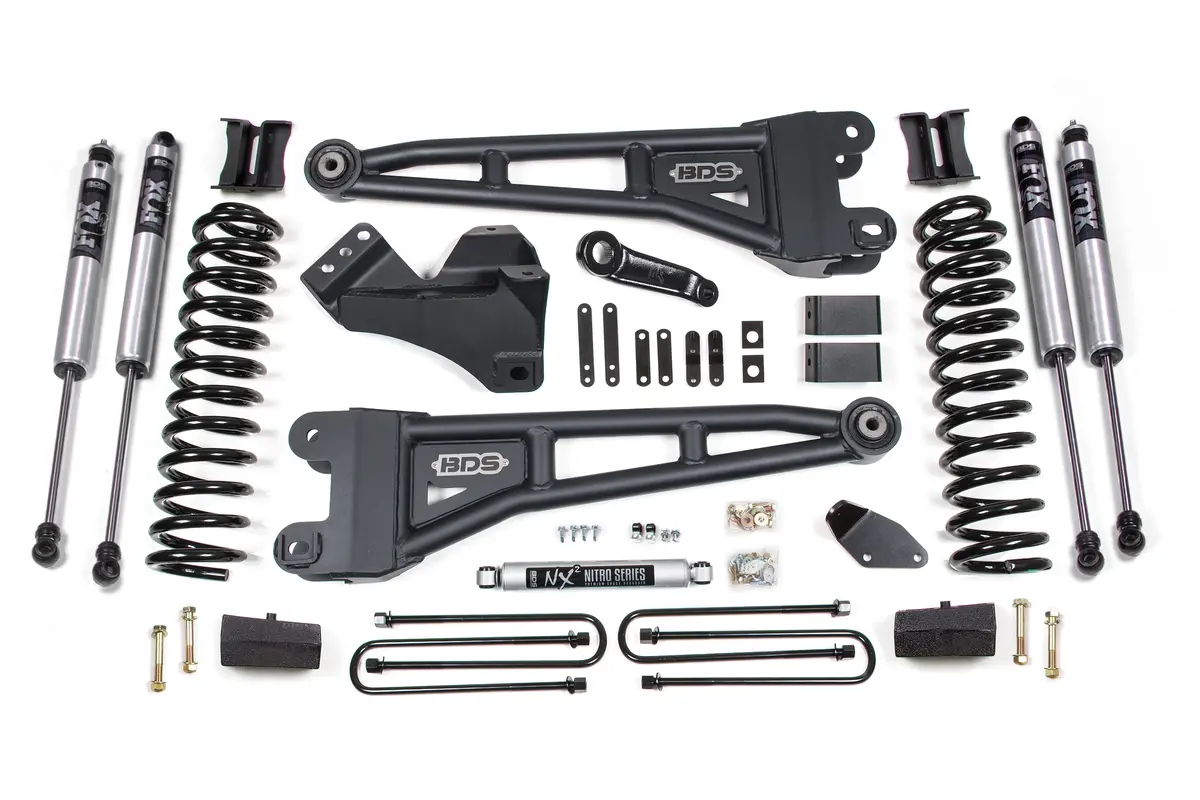 4 Inch Lift Kit W/ Radius Arm | Ford F250/F350 Super Duty (05-07) 4Wd | Diesel 2