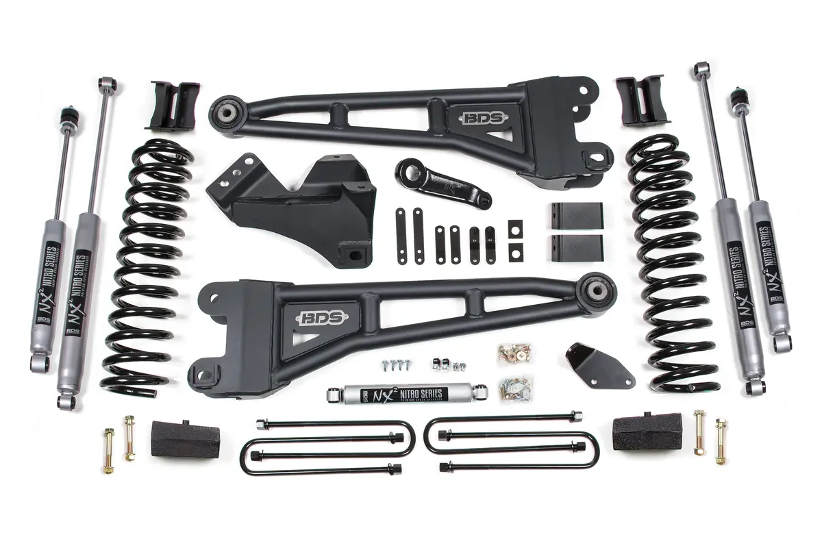 4 Inch Lift Kit W/ Radius Arm | Ford F250/F350 Super Duty (05-07) 4Wd | Diesel 2
