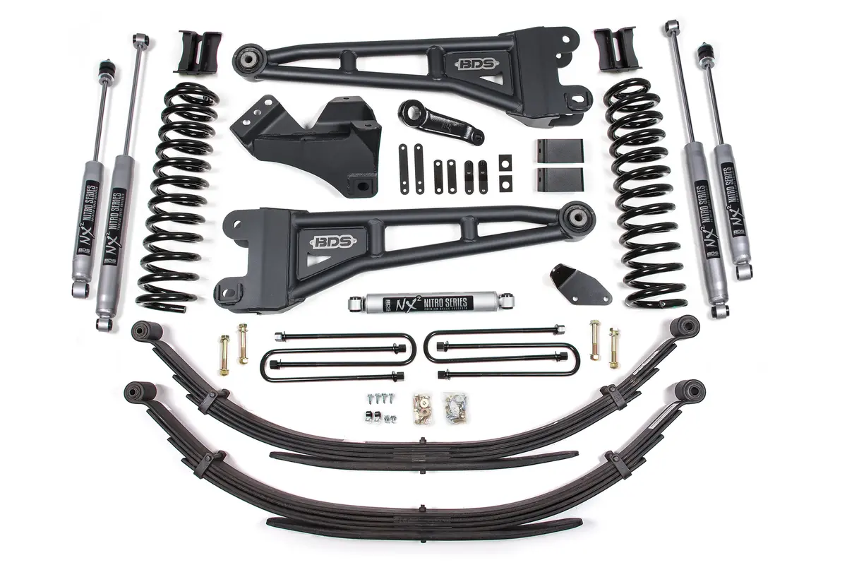 Heavy-Duty 4" Radius Arm Lift Kit — Compatible with 2005–2007 Ford F-250 and F-350 Super Duty 4WD Diesel Models - Image 4