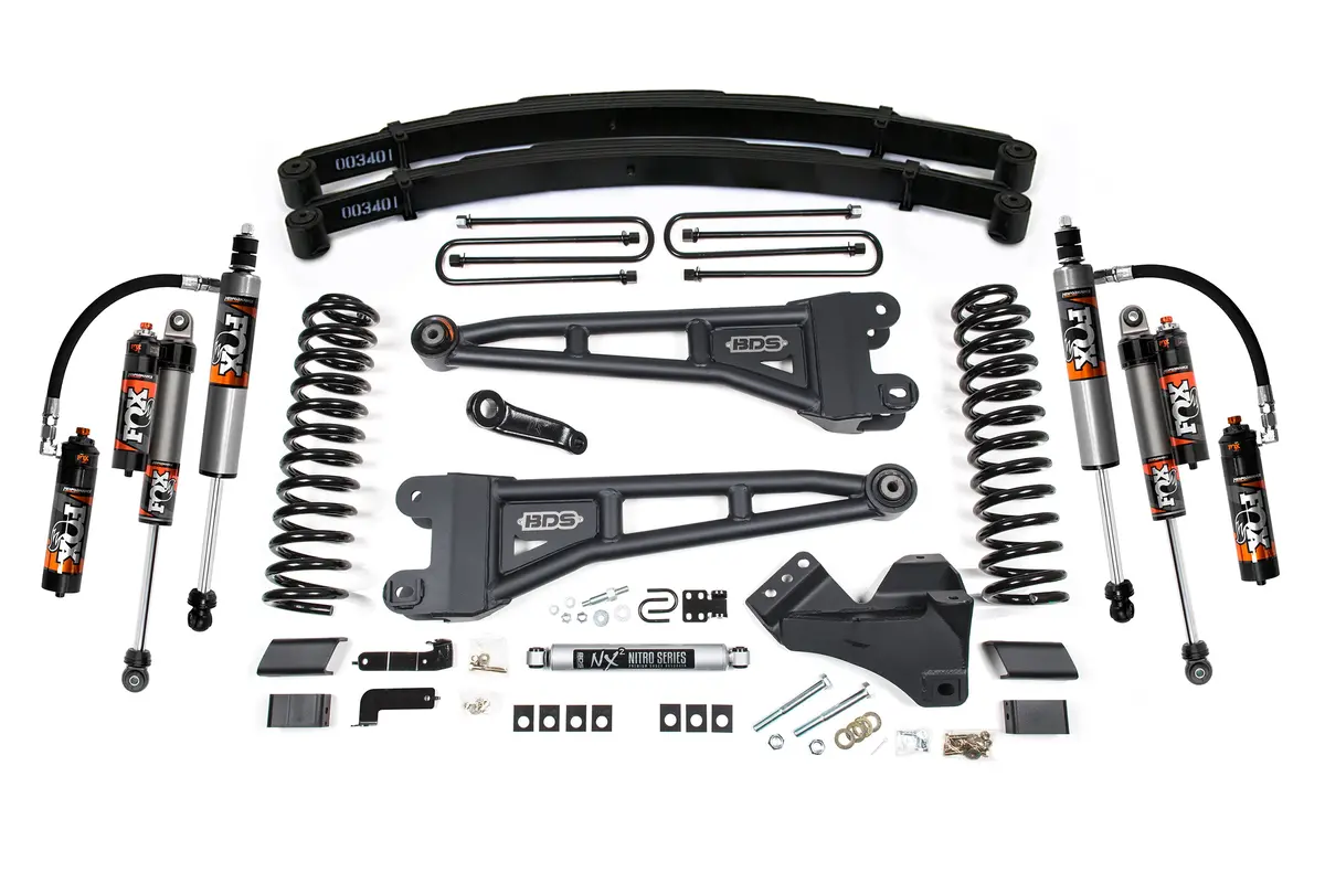 4 Inch Lift Kit W/ Radius Arm | Ford F250/F350 Super Duty (17-19) 4Wd | Diesel 6