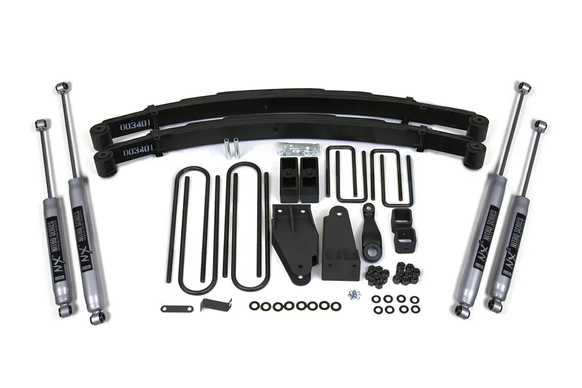 4 Inch Lift Kit | Ford F250 Ttb (80-86) 4Wd 1