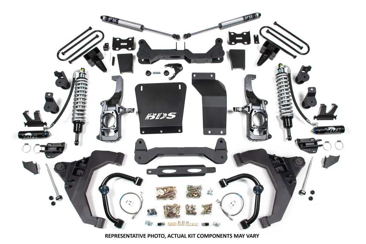 6.5 Inch Lift Kit | Fox 2.5 Coilover Conversion | Chevy Silverado Or Gmc Sierra 2500Hd/3500Hd (11-19) | Diesel 1