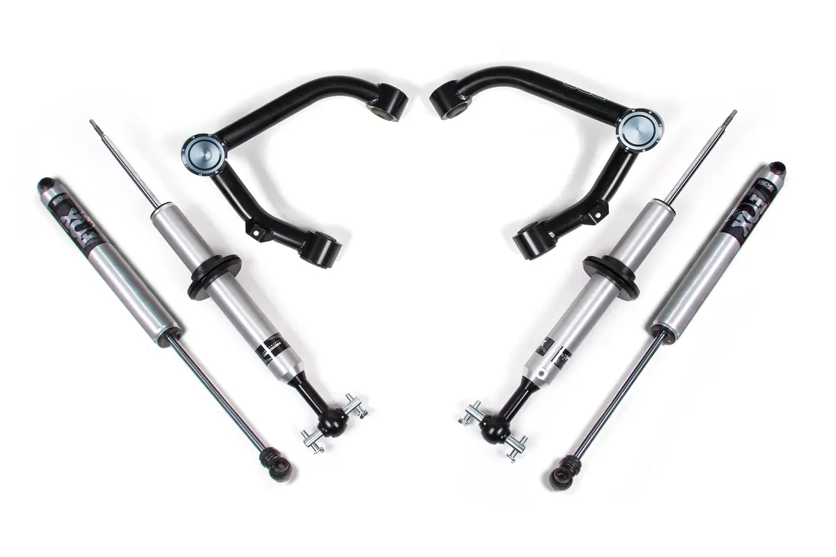 2 Inch Leveling Kit | Fox 2.0 Snap Ring Strut | Chevy Silverado Or Gmc Sierra 1500 (07-13) 4Wd 1