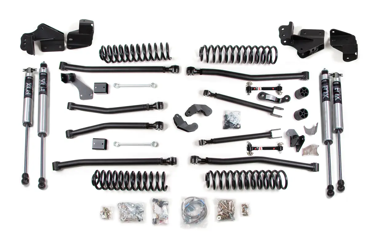 4 Inch Lift Kit | Long Arm | Jeep Wrangler Jk (07-18) 2-Door 3