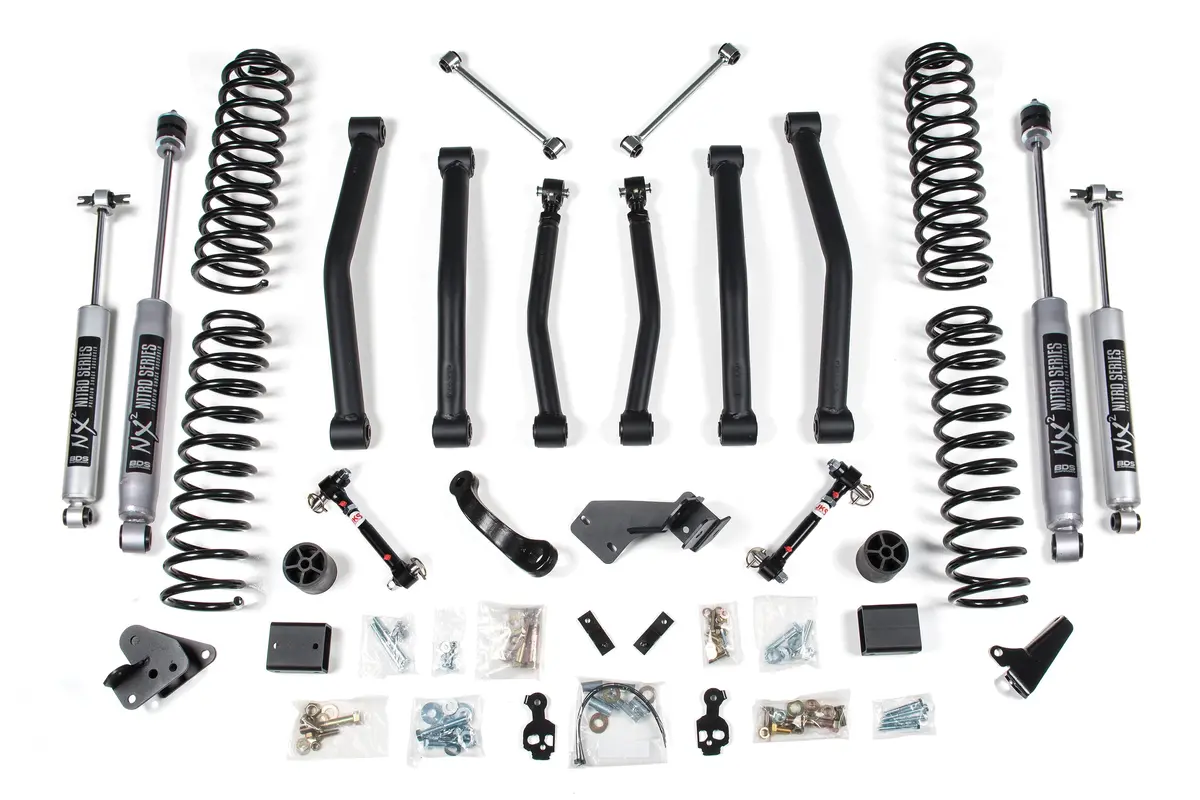 4 Inch Lift Kit | Jeep Wrangler Jk Rubicon (07-11) 2-Door 1