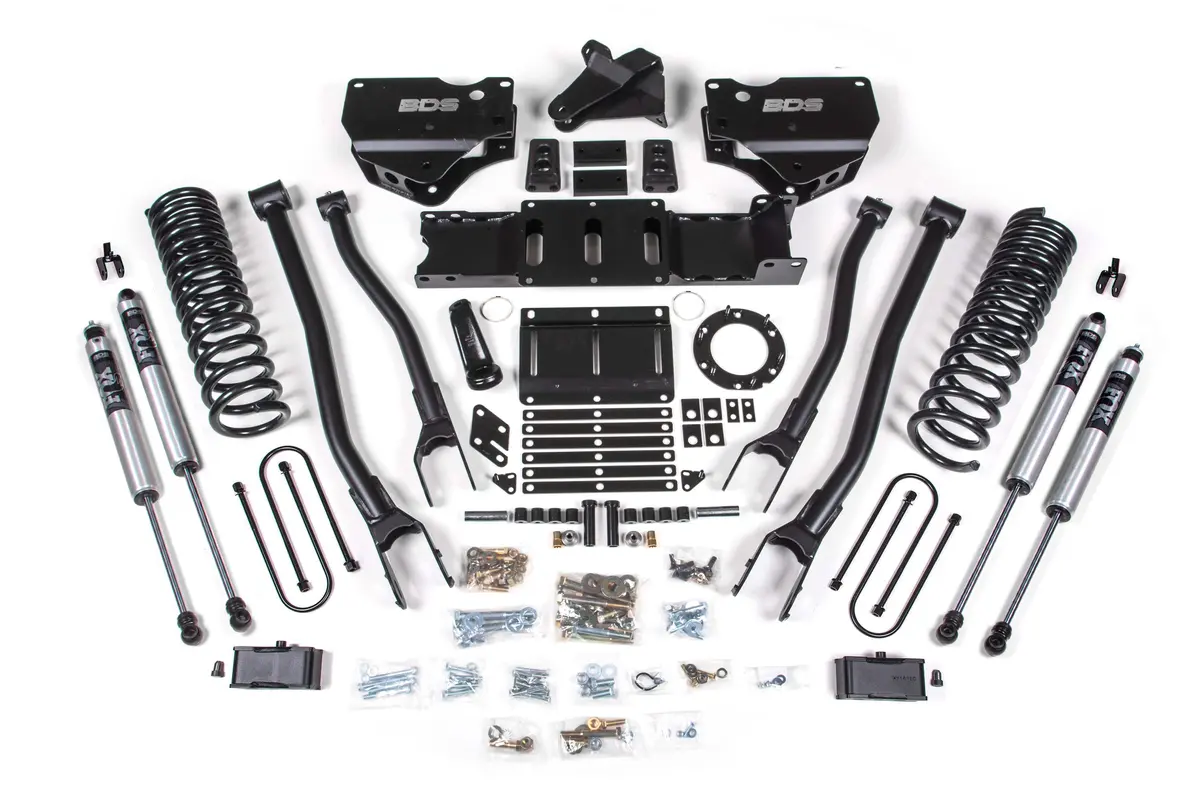 4 Inch Lift Kit W/ 4-Link | Ram 3500 (19-23) 4Wd | Gas 3
