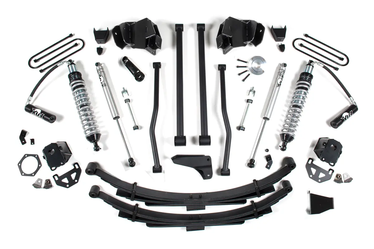 8 Inch Lift Kit | Long Arm & Fox 2.5 Coil-Over Conversion | Dodge Ram 2500 (09-13) 4Wd | Diesel 2