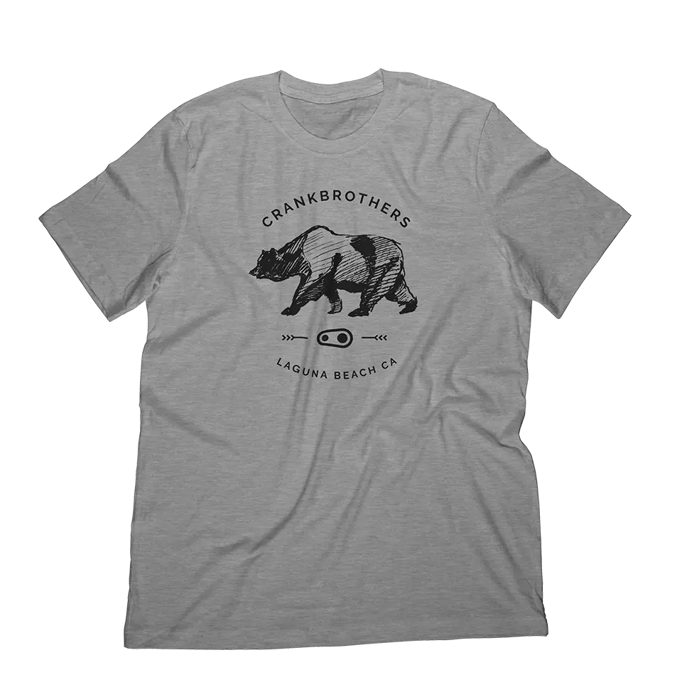 Bear Sketch Tee Grey 1