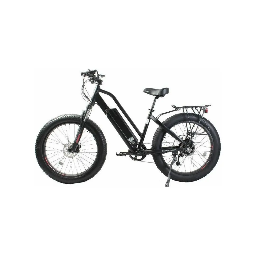 X-Treme  Boulderado, Fat Tire, Step-Thru Mountain E-Bike - 500 Watt, 48V 1