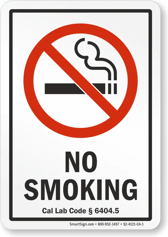 No Smoking Prep-002Ca 1