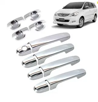 Car Door Handle Chrome Cover With Handle Bowl For Toyota Innova 1