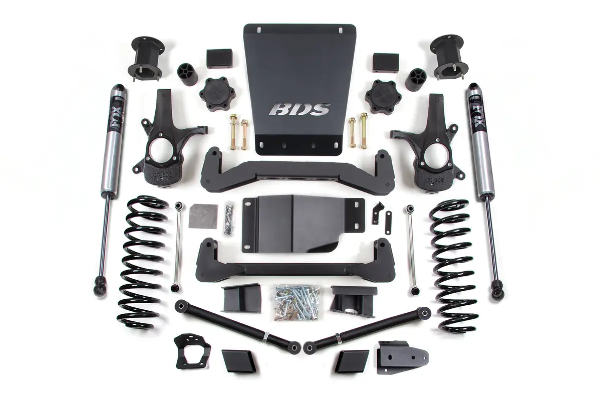 6.5 Inch Lift Kit | Chevy/Gmc Avalanche, Suburban, Tahoe, Or Yukon 1500 (07-14) 4Wd 1
