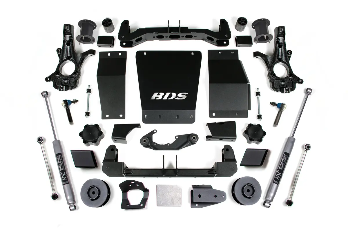 4.5 Inch Lift Kit | Chevy/Gmc Avalanche, Suburban, Tahoe, Or Yukon 1500 (15-20) 4Wd 2