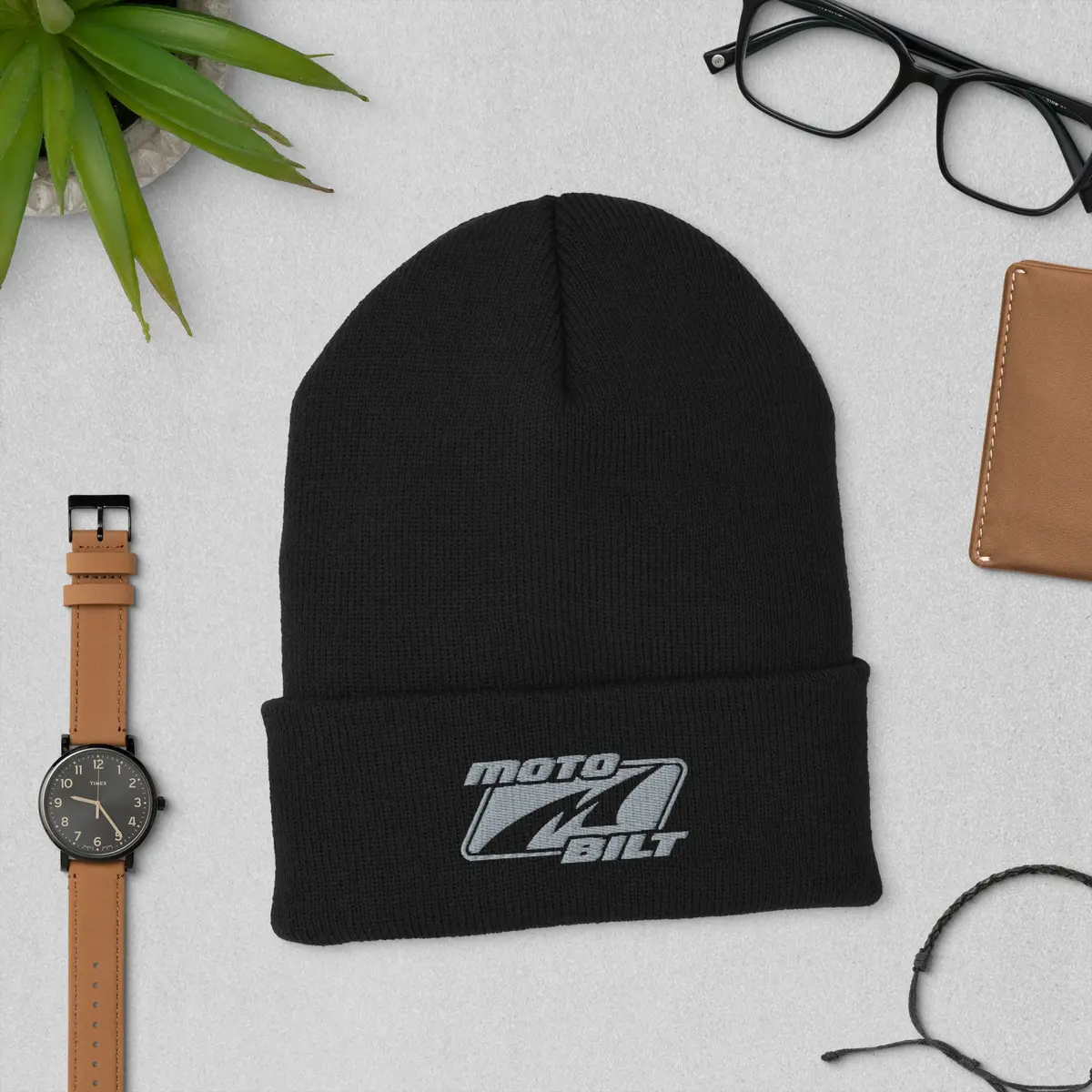 Motobilt Cuffed Beanie 1