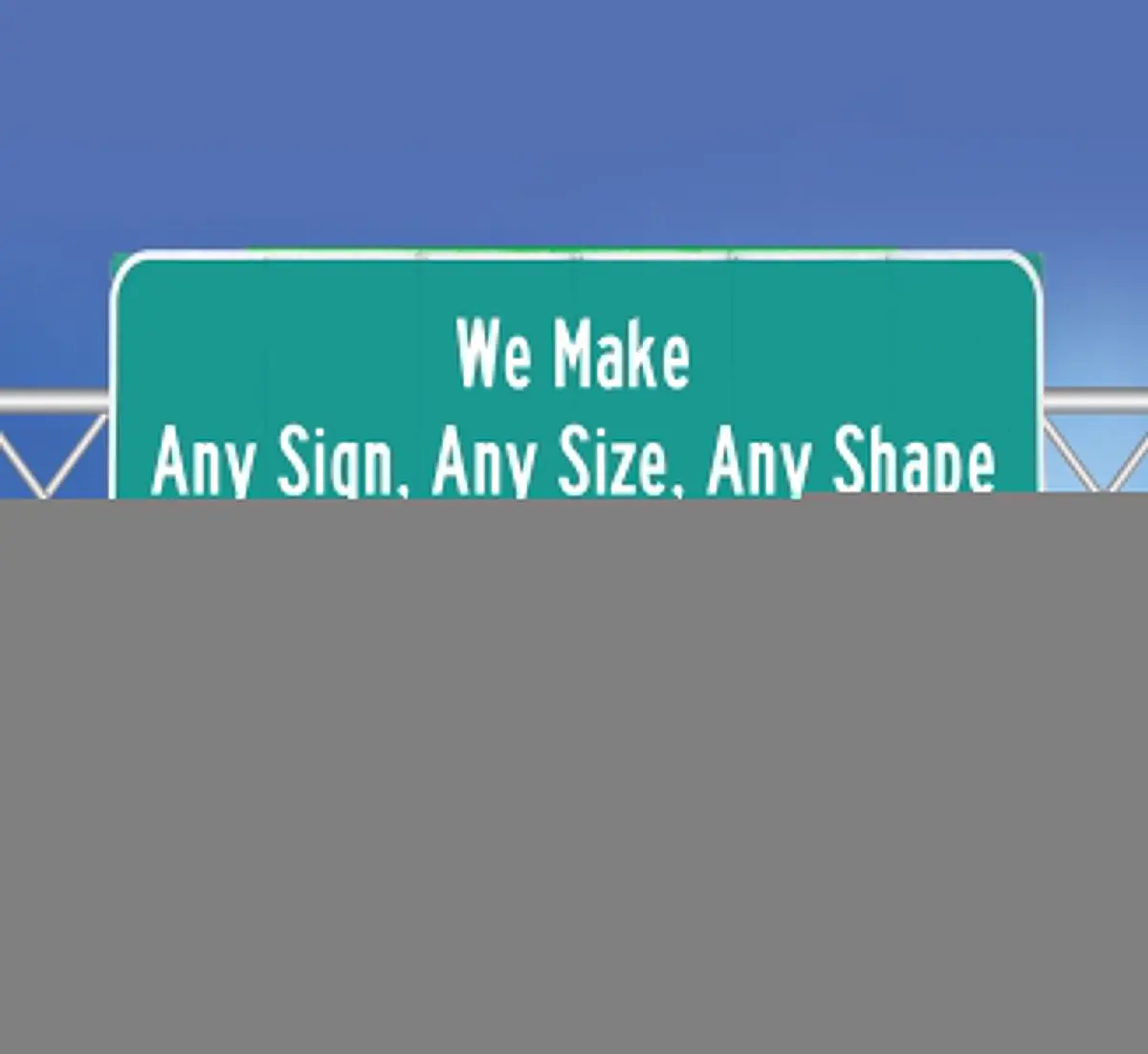 Custom Sign Nr 60X84 080 W/ Ag 1