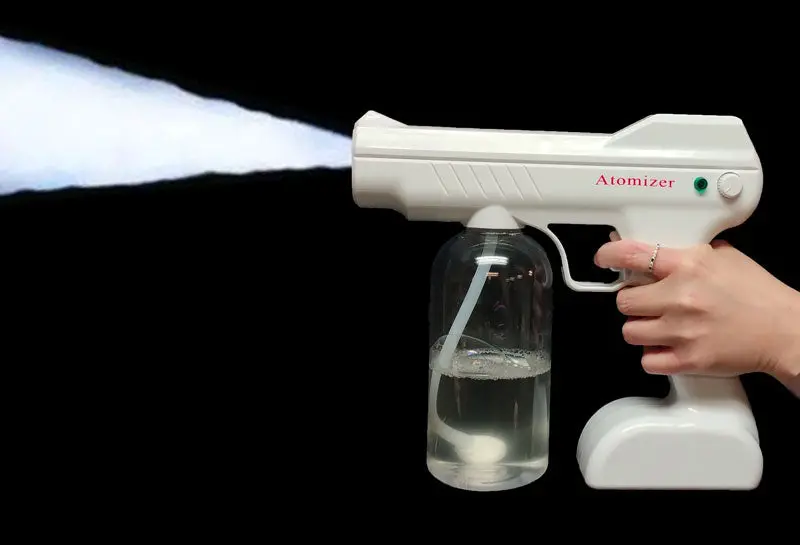 Atomizer Gun With Nano Blue Light - Adjustable Strength 1