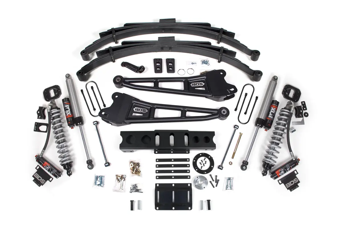 6 Inch Lift Kit W/ Radius Arm | Fox 2.5 Coil-Over Conversion - Performance Elite | Ram 3500 (13-18) 4Wd | Diesel 7