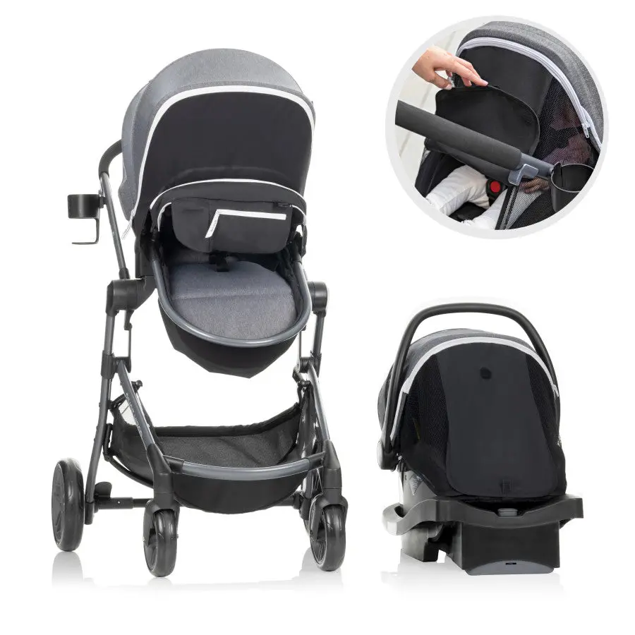 Pivot Vizor Travel System With Litemax Infant Car Seat 1