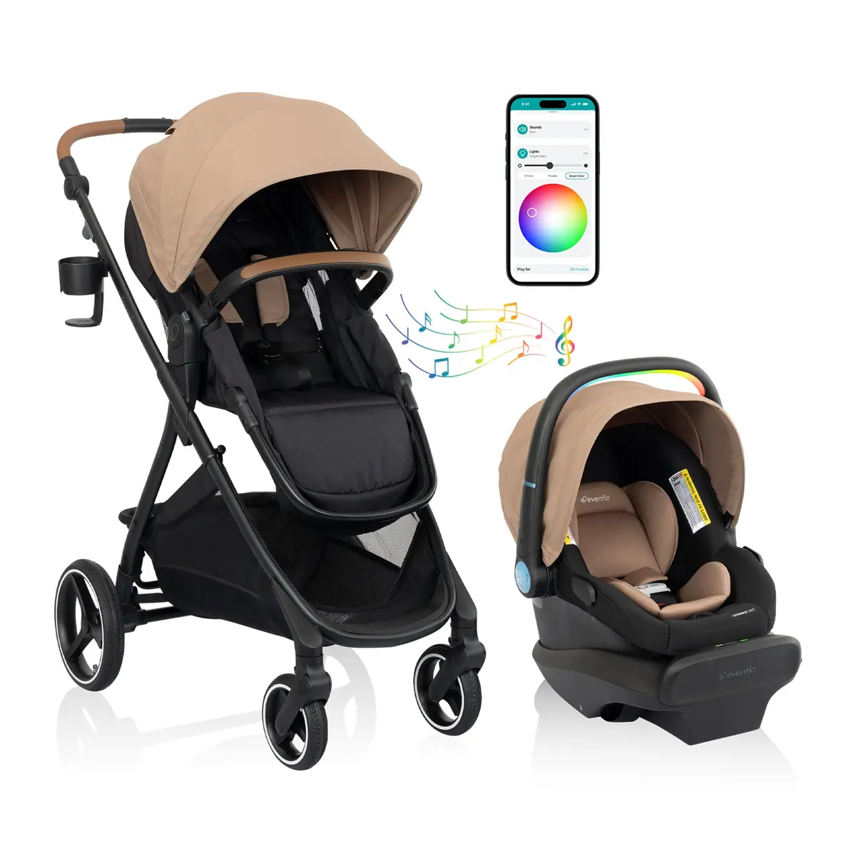 Shyft Intuiti Travel System Featuring Litemax Nxt Infant Car Seat 3