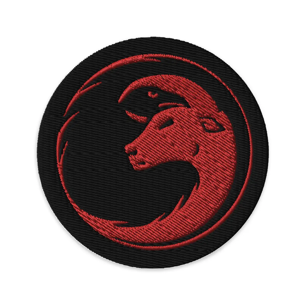 Ravenox Logo Embroidered Patch 1