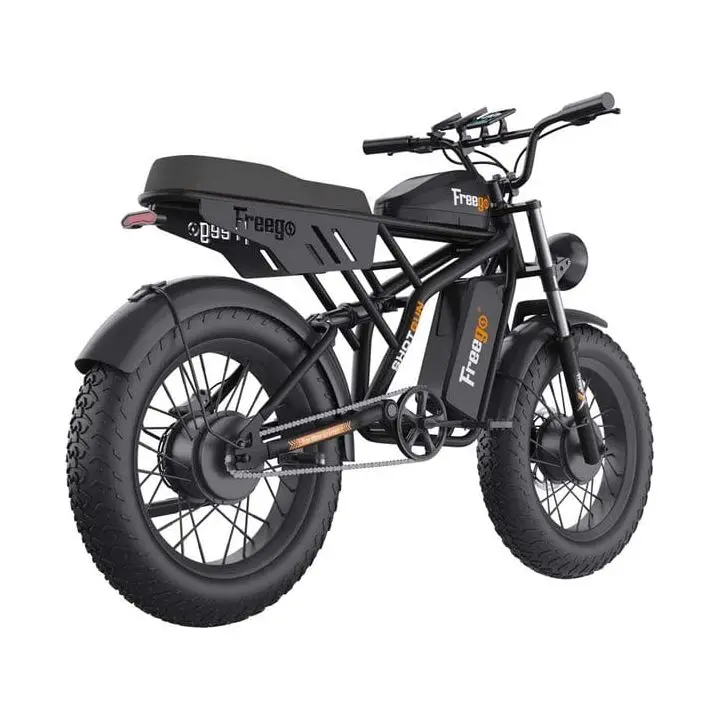 Freego F3 Pro Max Dual Motor/Battery Electric Bike - 750 Watt X 2 (Nominal), 48V, 55Ah 1