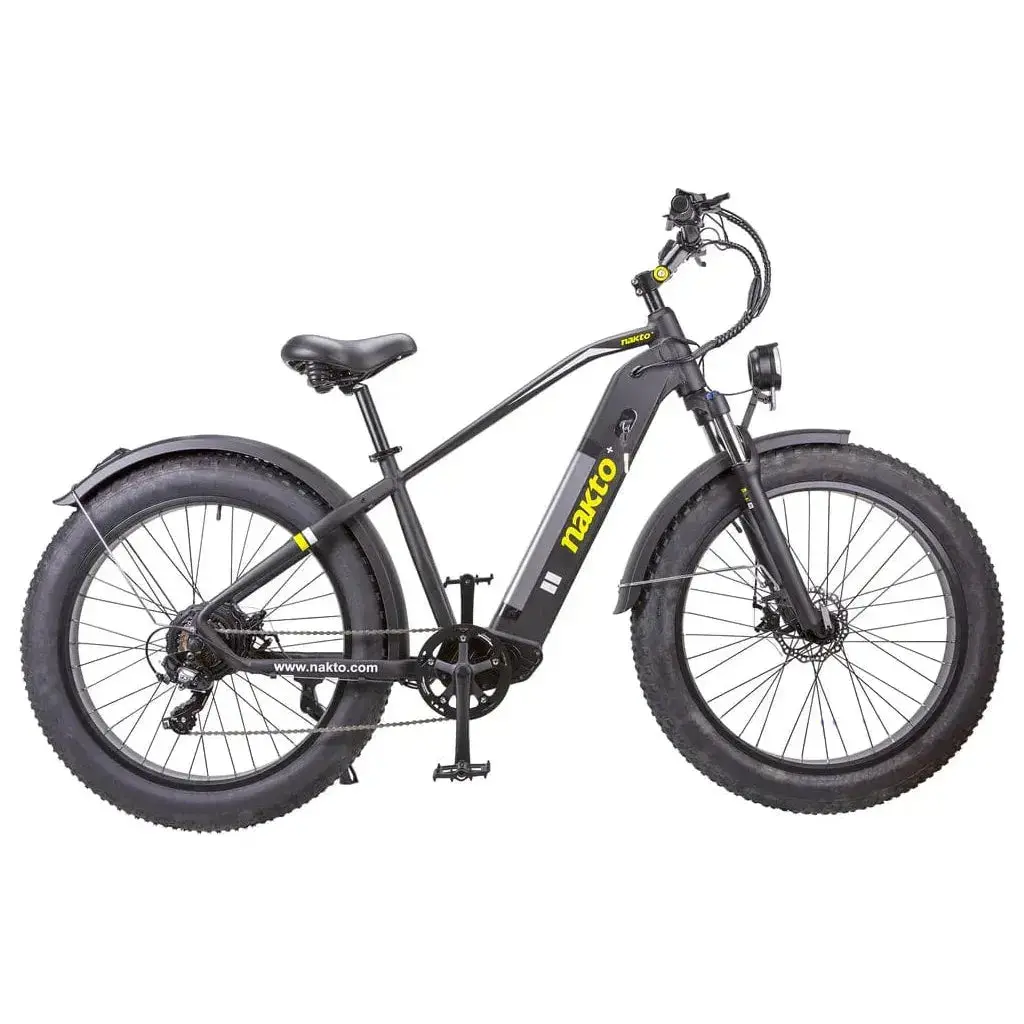 Nakto F6 Fat Tire, All-Terrain, Extended Range E-Bike, 750 Watt, 48V 1