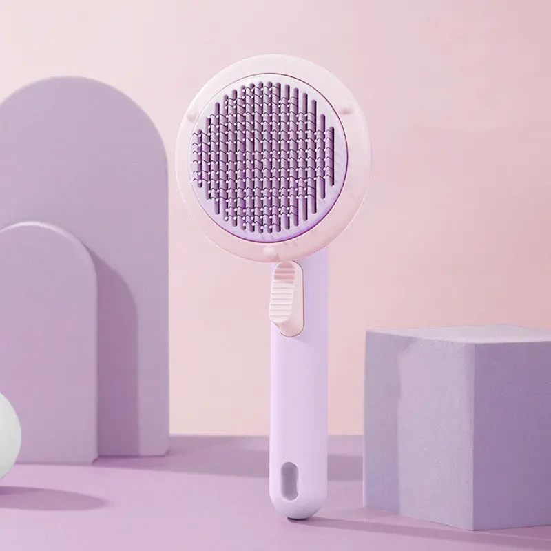 Self-Cleaning Cat Wire Comb Brush 1