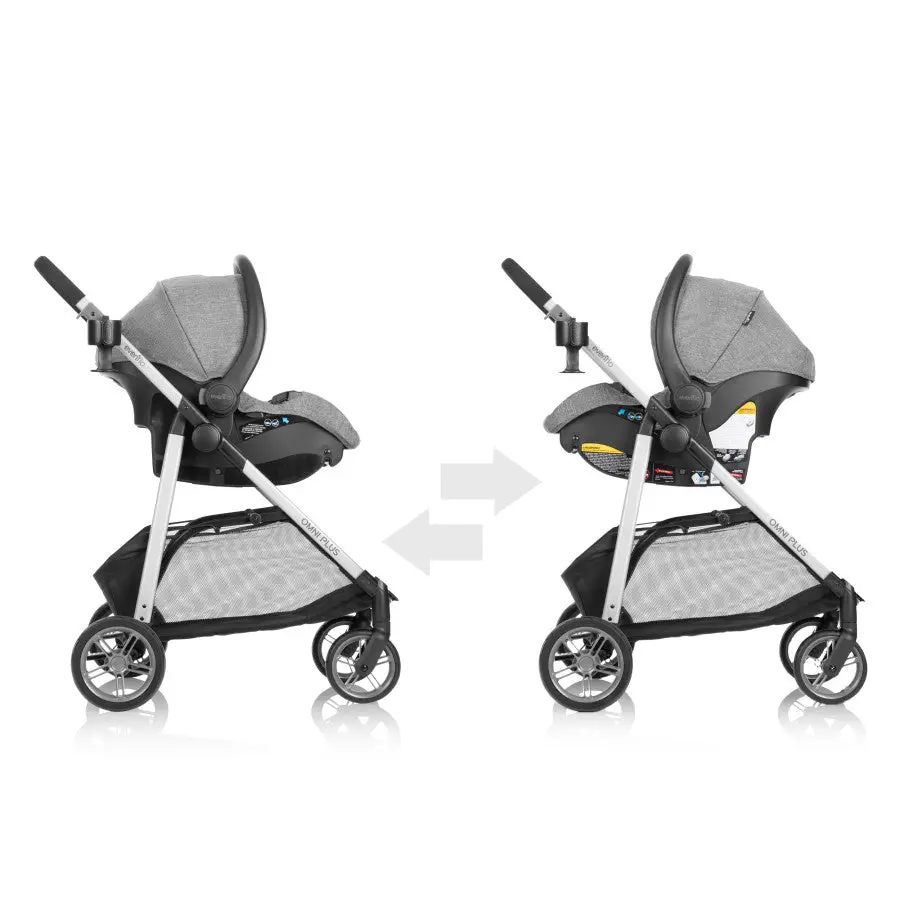 Omni Plus Modular Travel System With Litemax Sport Rear-Facing Infant Car Seat 4