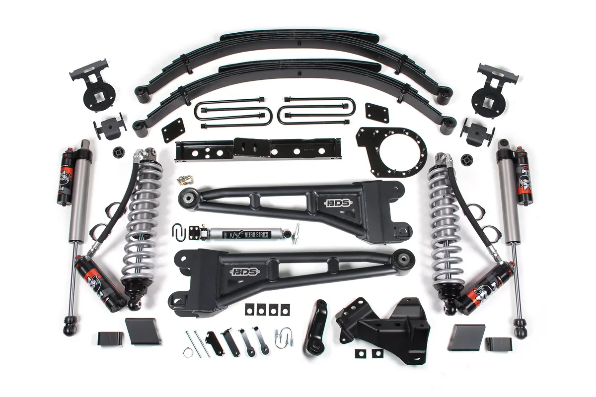 7 Inch Lift Kit W/ Radius Arm | Fox 2.5 Performance Elite | Ford F250/F350 Super Duty (23-26) | Diesel 3