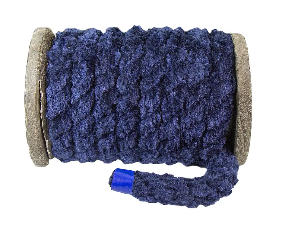 Twisted Chenille Rope (Blue) 1
