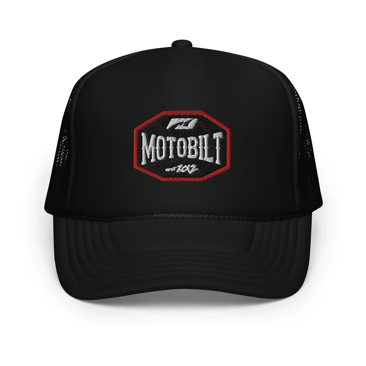 Motobilt Embroidered Foam Trucker Hat 1