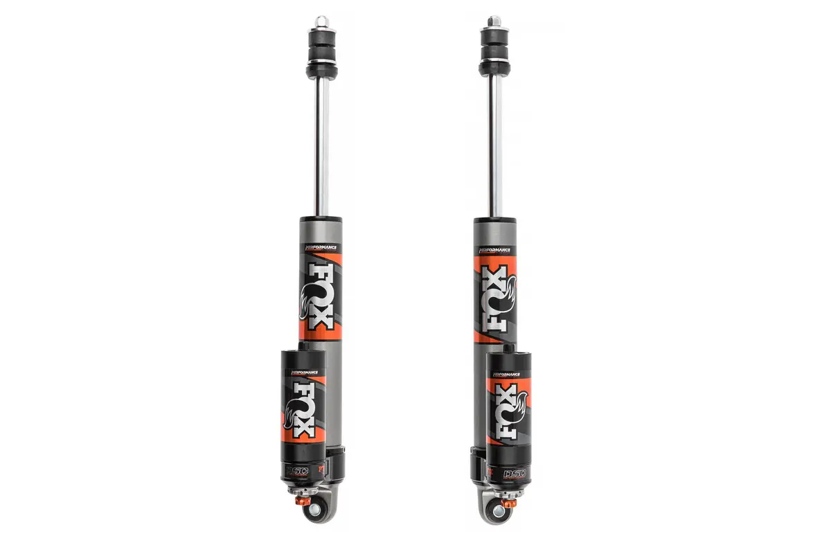 Fox 2.5 Rear Shocks W/ Dsc Reservoir | 0-1.5 Inch Lift | Performance Elite Series | Ram 2500 (14-23) And 3500 (13-23) 4Wd 1