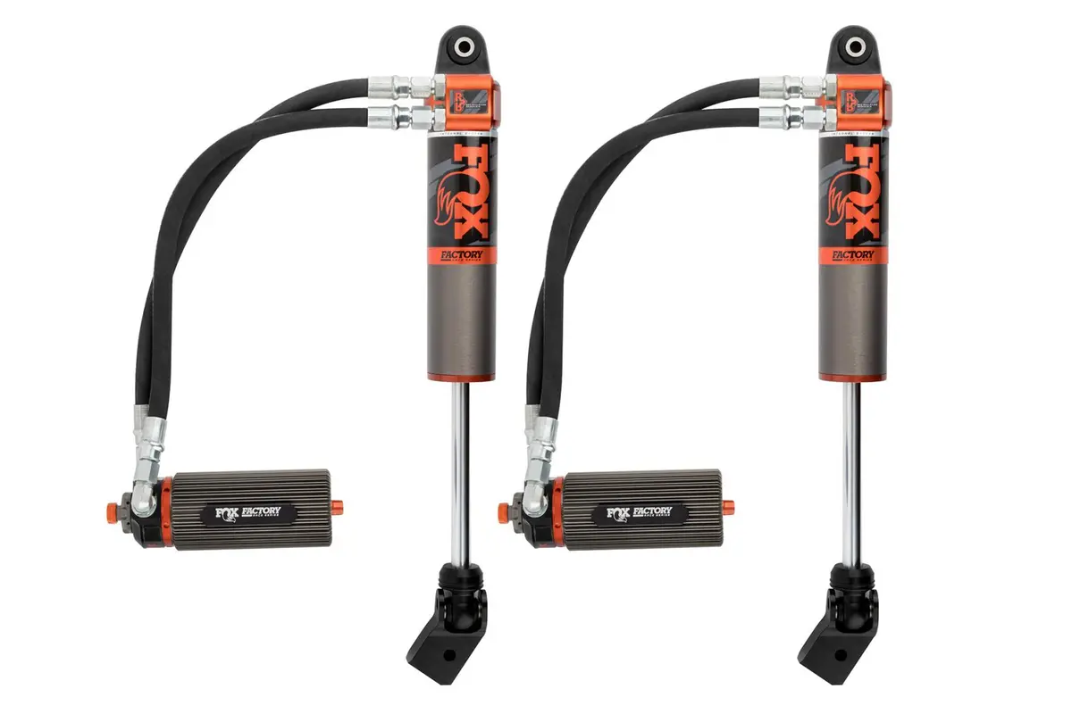 Fox 3.0 Internal Bypass Reservoir Front Shocks Adjustable | Factory Race | 3.5-4.5 Inch Lift | Jeep Wrangler Jl (18-26) 1