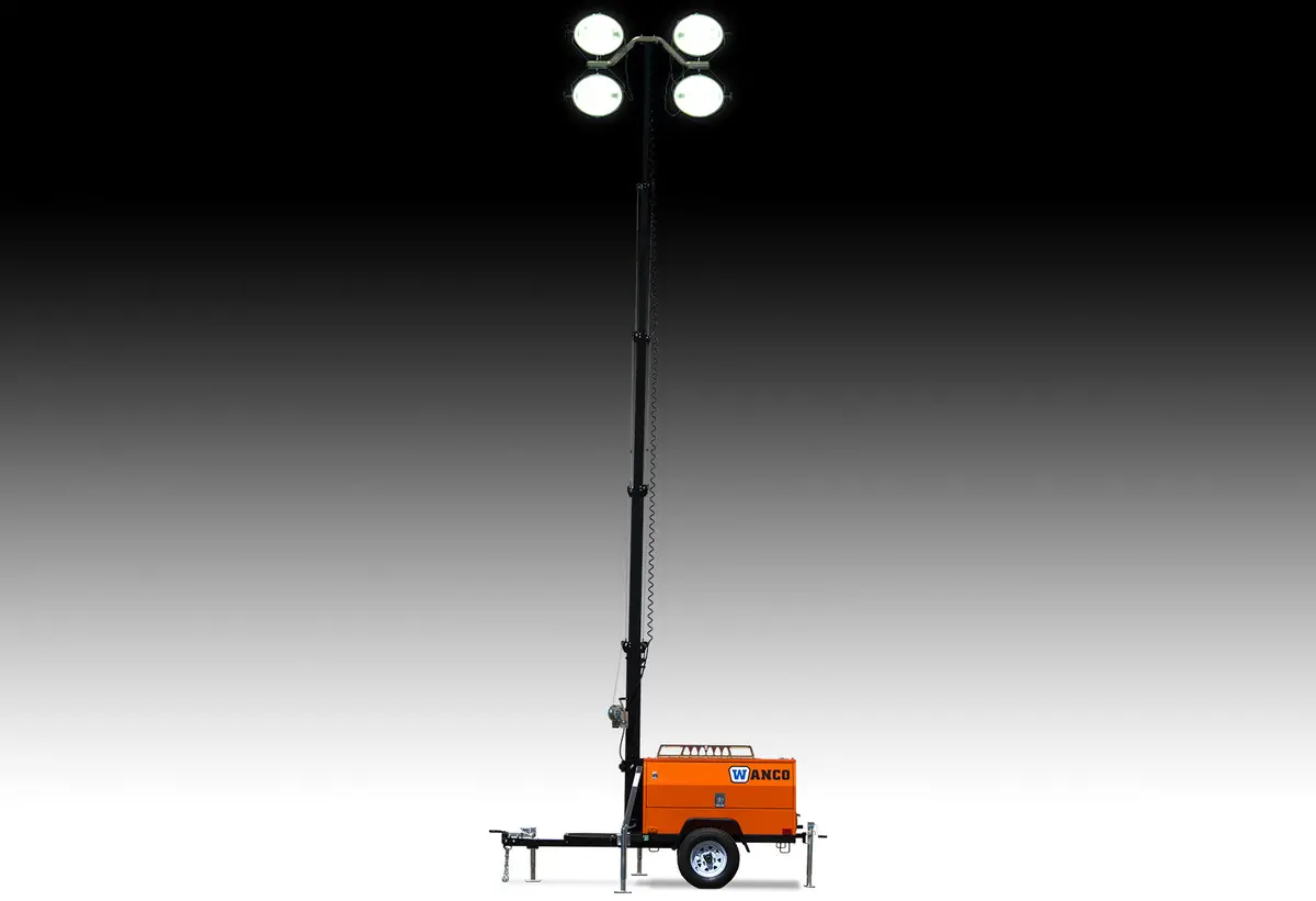 Wanco Vertical-Mast Diesel Light Towers Wlt-4Mv 1