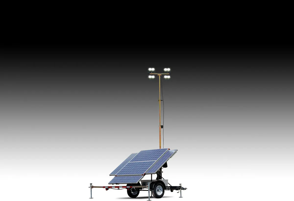 Wanco Medium Solar Light Towers Wlts‐Mm 1