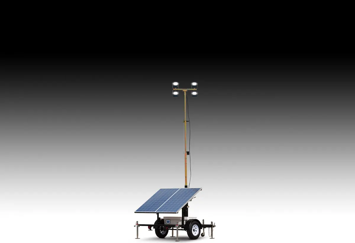 Wanco Small Solar Light Towers Wlts‐Sm 1