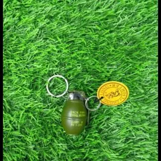 Grenade Lighter With Keychain 1