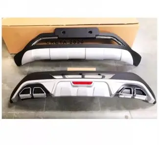 Hyundai New Creta 2020 Front And Rear Bumper Guard In High Quality Abs Material 1