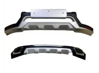Hyundai Venue 2019-2022 Front And Rear Bumper Guard Protector In High Quality Abs Material 1